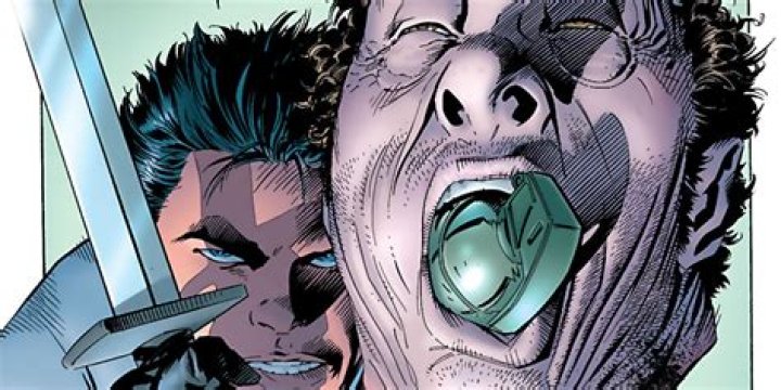 Damian Wayne kills The Spook