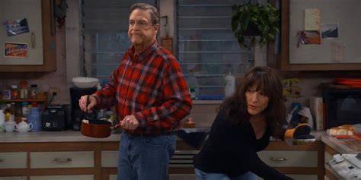 Dan and Louise in The Conners home