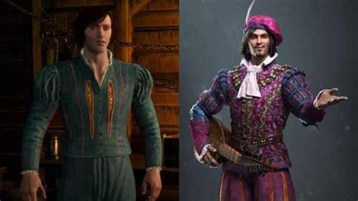Dandelion from Witcher 3 versus Jaskier from Netflix Show Differences.