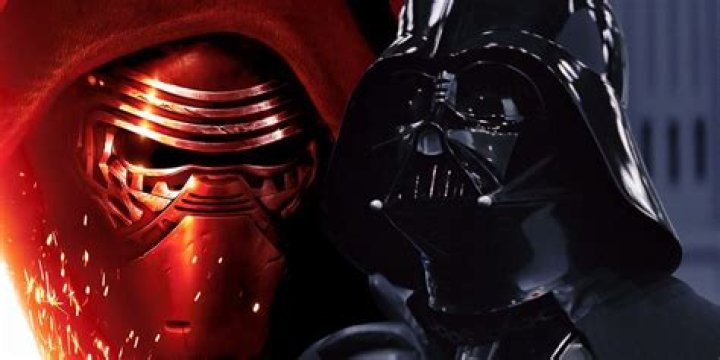 Darth Vader and Kylo Ren on Exegol in The Rise of Skywalker