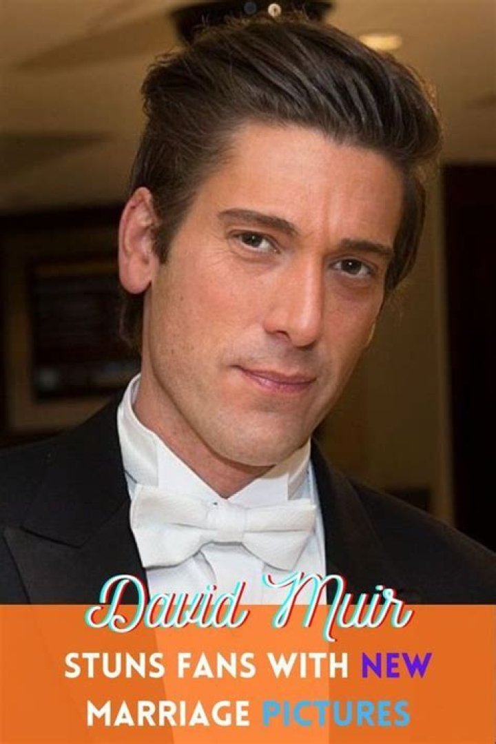 David Muir Wedding Pictures Went Viral On The