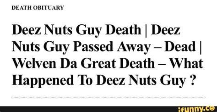 Deez Nuts Guy Passed Away? (The Truth!) YouTube