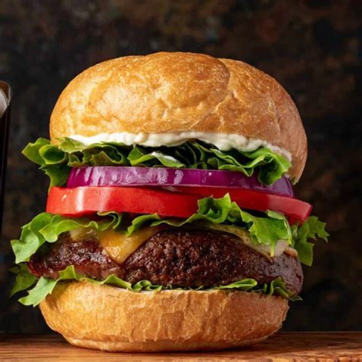 Delicious Duo: The Irresistible Combination Of Hamburger And Donuts