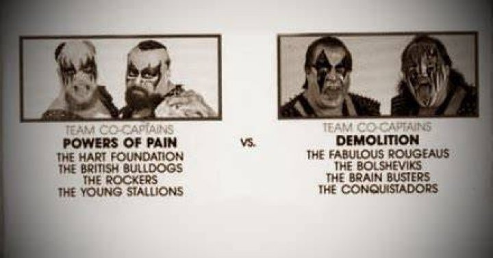 Demolition Vs The Powers Of Pain Survivor Series 1988 