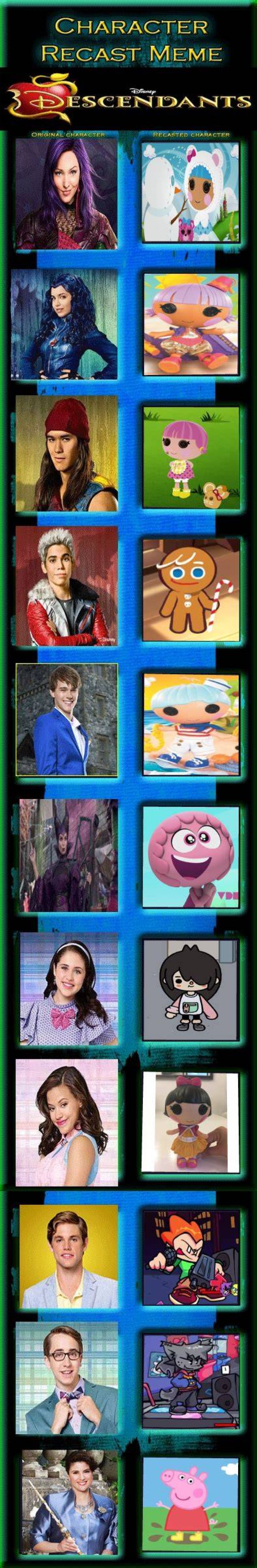 Descendants (recast)
