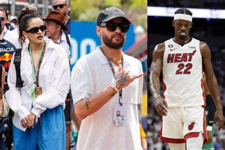 Despite Jimmy Butler’s Request, ‘Close Friend’ Neymar Ditches the NBA Finals To
Hang Out With Rosalia at F1 Spanish GP