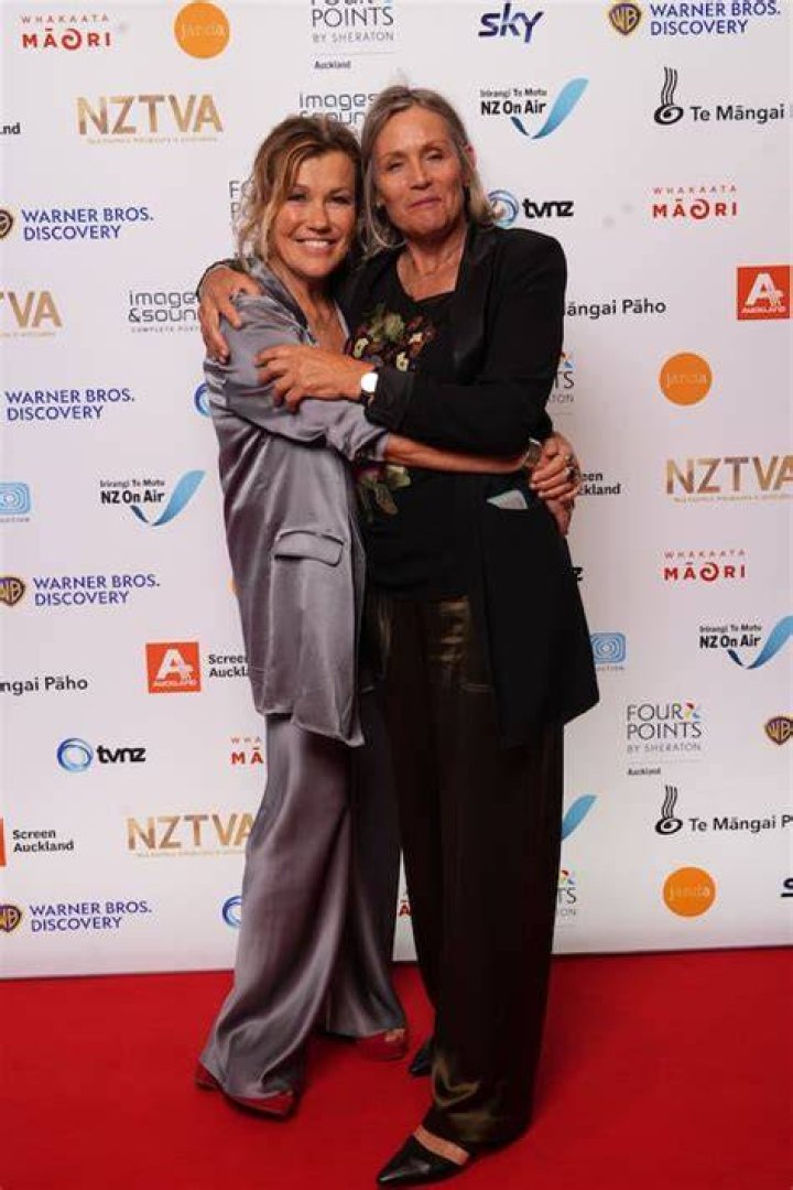 Dianne Taylor and Robyn Malcolm. Photo / Woman's Weekly