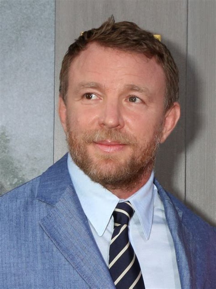 Director Guy Ritchie with his wife Jacqui Ainsley. Photo / AP
