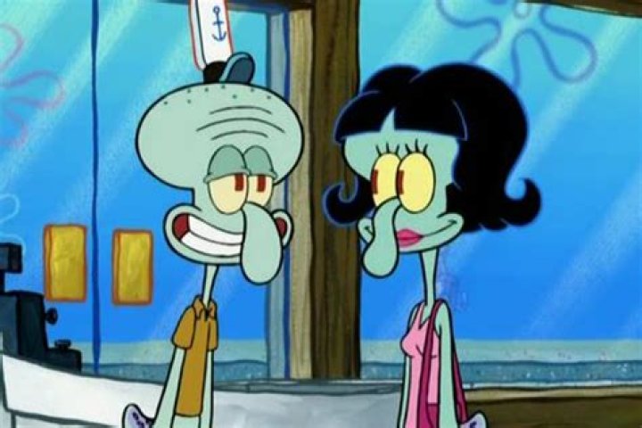 Does Squidward from Spongebob have a wife?