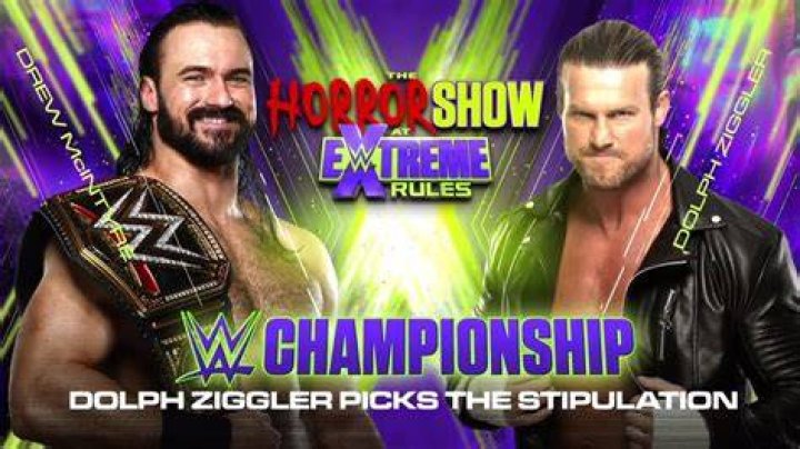 Dolph Ziggler & Drew McIntyre v Dean Ambrose & Seth Rollins Hell in a Cell 2018 Cropped