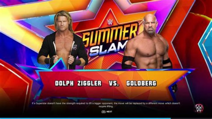 Dolph Ziggler vs Goldberg SummerSlam 2019