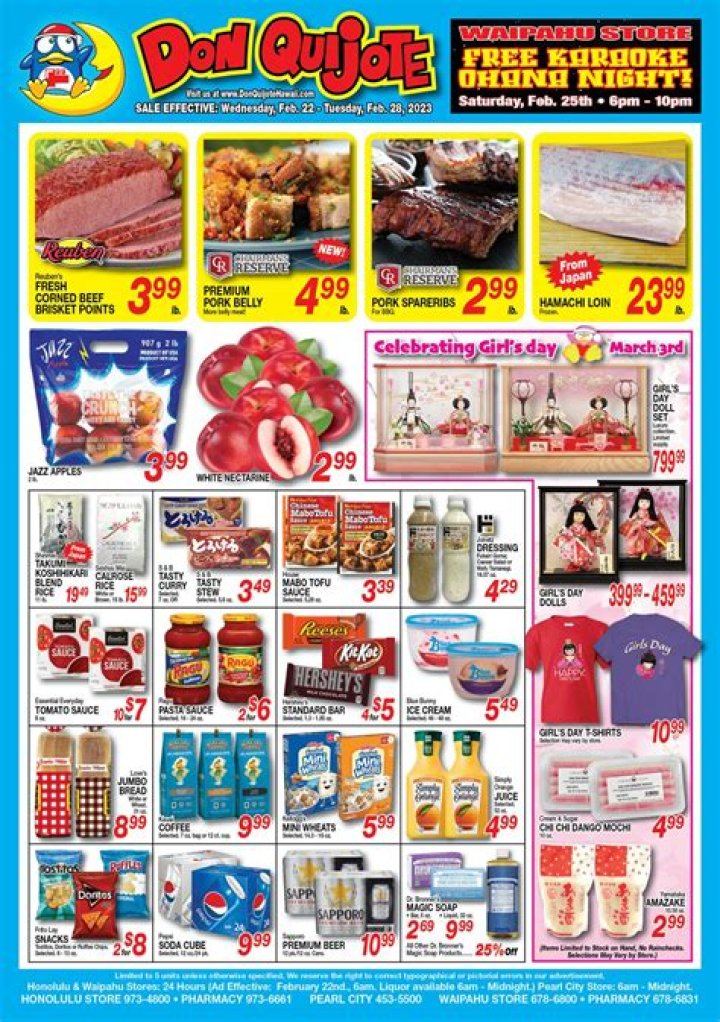 Don Quijote Hawaii Ad Circular 11/16 11/24/2022 Yulak