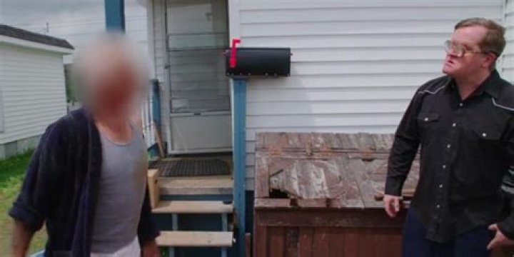 Donnie shouting at Bubbles in Trailer Park Boys