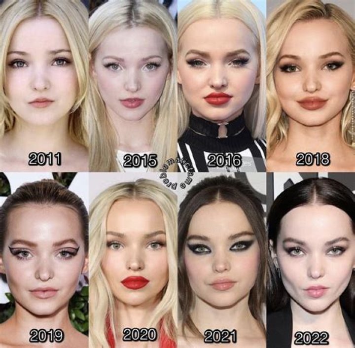 Dove Cameron over the years. Which celeb has drastically changed their