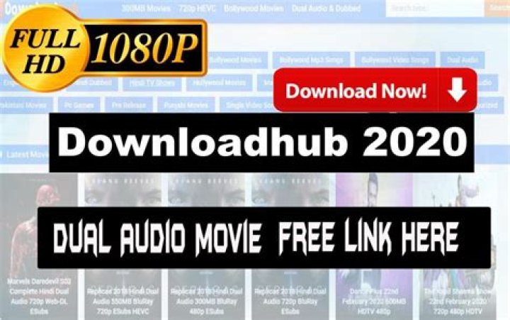 Downloadhub 2020 300MB Dual Audio Bollywood Movies, Download latest
