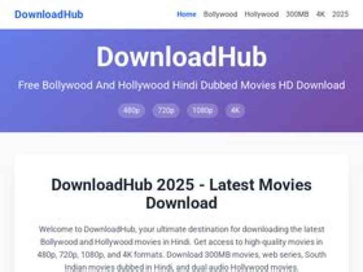 DownloadHub 2024 Secure Movie Downloads Downloadhub