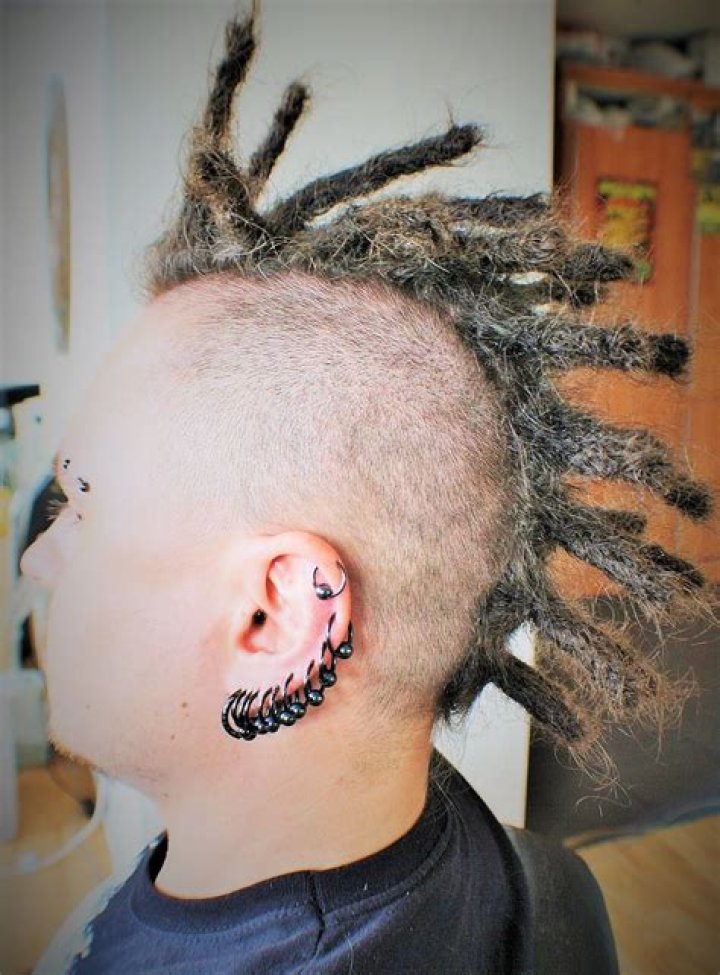 dreadhawk for guys Bad hair, Hair styles, Dreads
