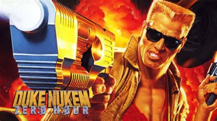 Duke Nukem fights the bad guys