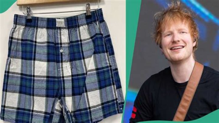 Ed Sheeran Donates 149 Pairs of His Boxers to Raise Money for Children’s Charity in His Hometown