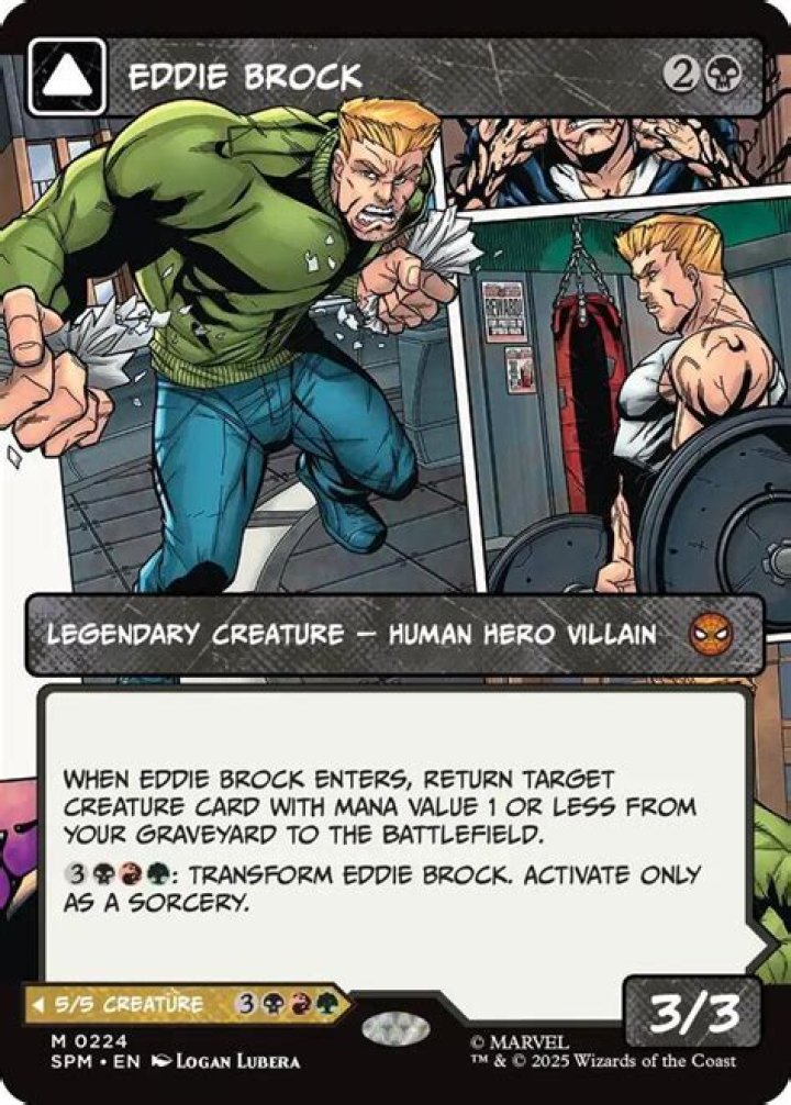 Eddie Brock as Anti-Venom in the comics