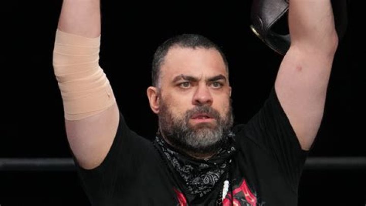 Eddie Kingston on the mic in AEW