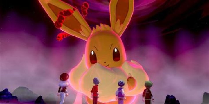 eevee Gigantimax Sword and Shield Pokemon