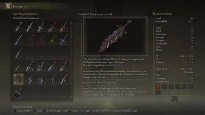 Elden Ring: How To Get Grafted Blade Greatsword
