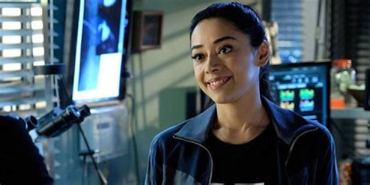 Ella in her police lab in Lucifer