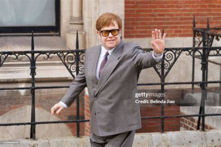 Elton John leaves the Royal Courts Of Justice in London. Photo / AP