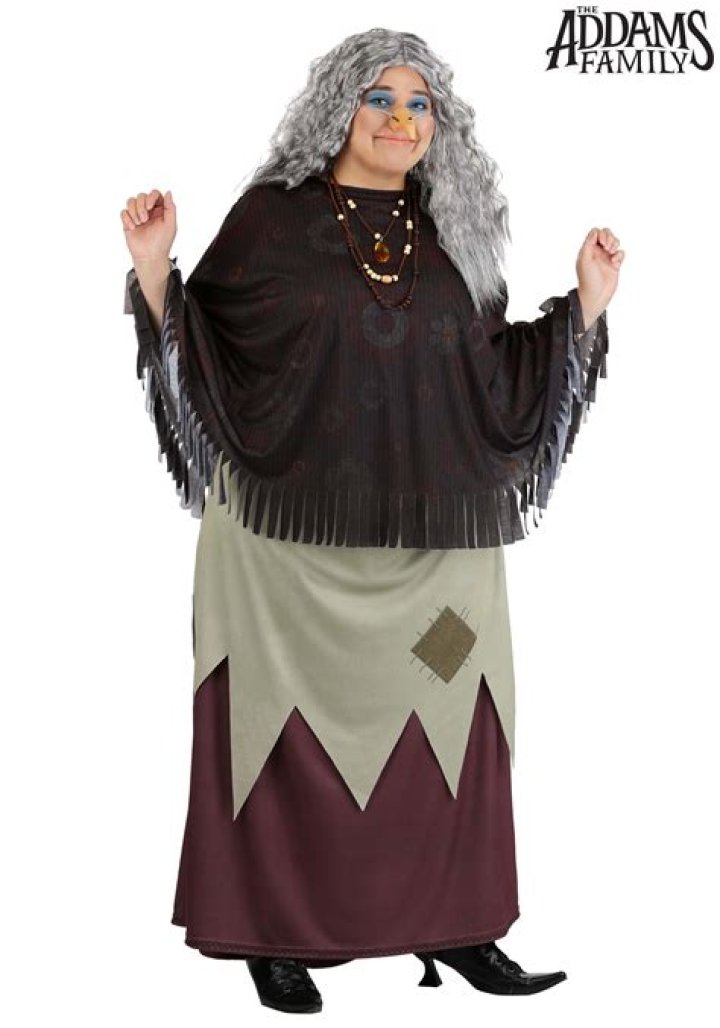 Embrace The Spooky Charm Of The Grandma Addams Costume