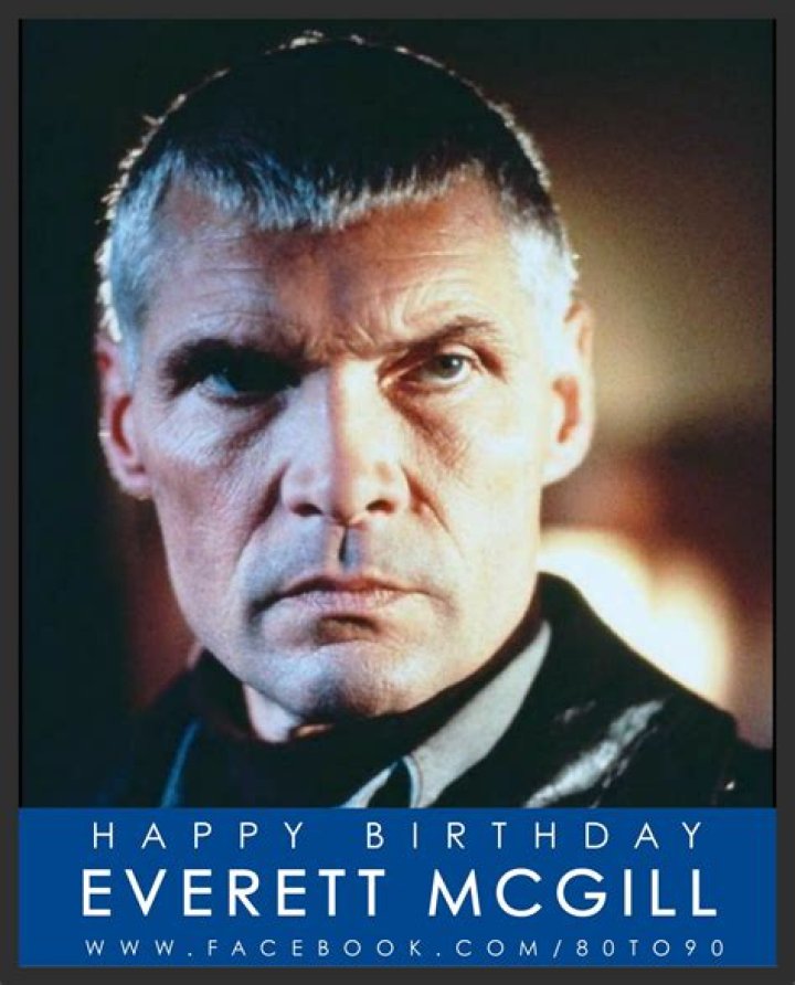 Everett Mcgill smiling