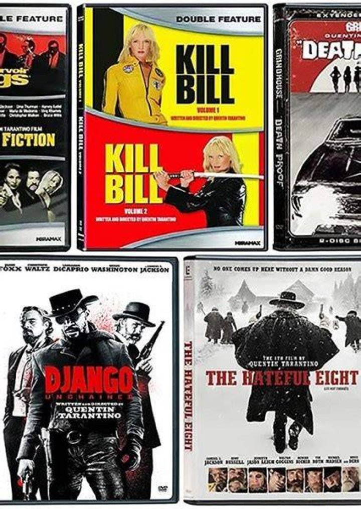 Face Claims Sorted by Quentin Tarantino movies