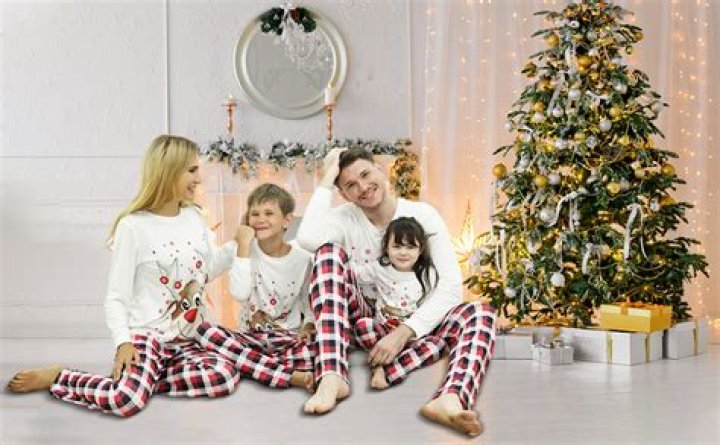 Family Christmas pyjamas