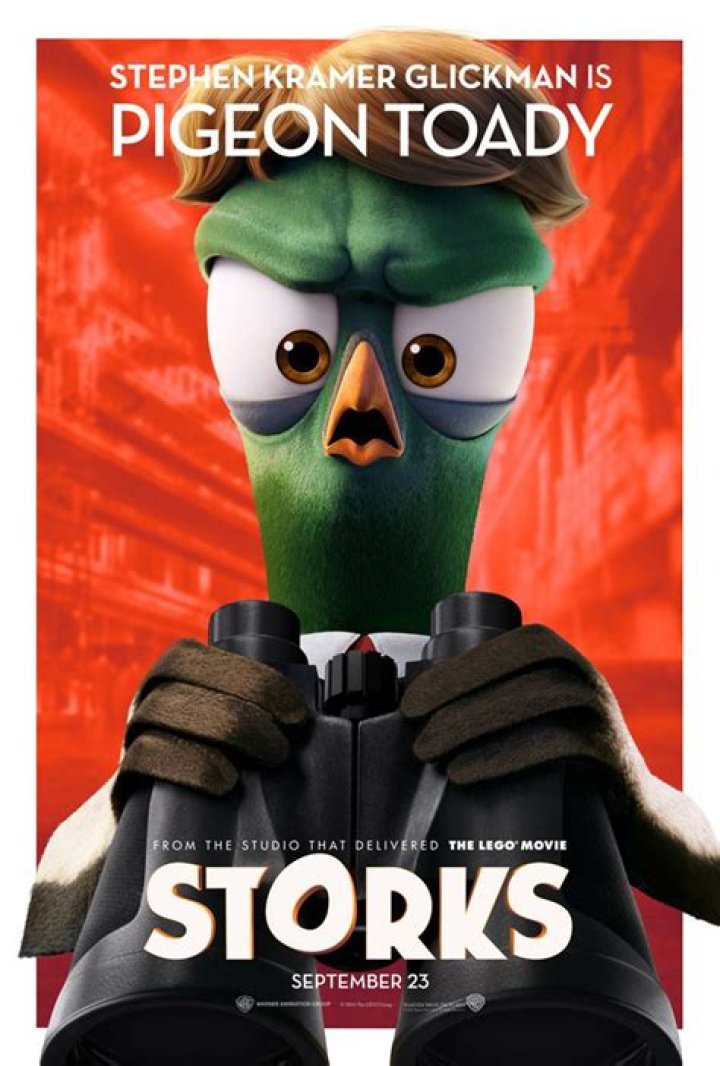 Fan Casting Stephen Kramer Glickman as Pigeon Toady in Storks 2 on myCast