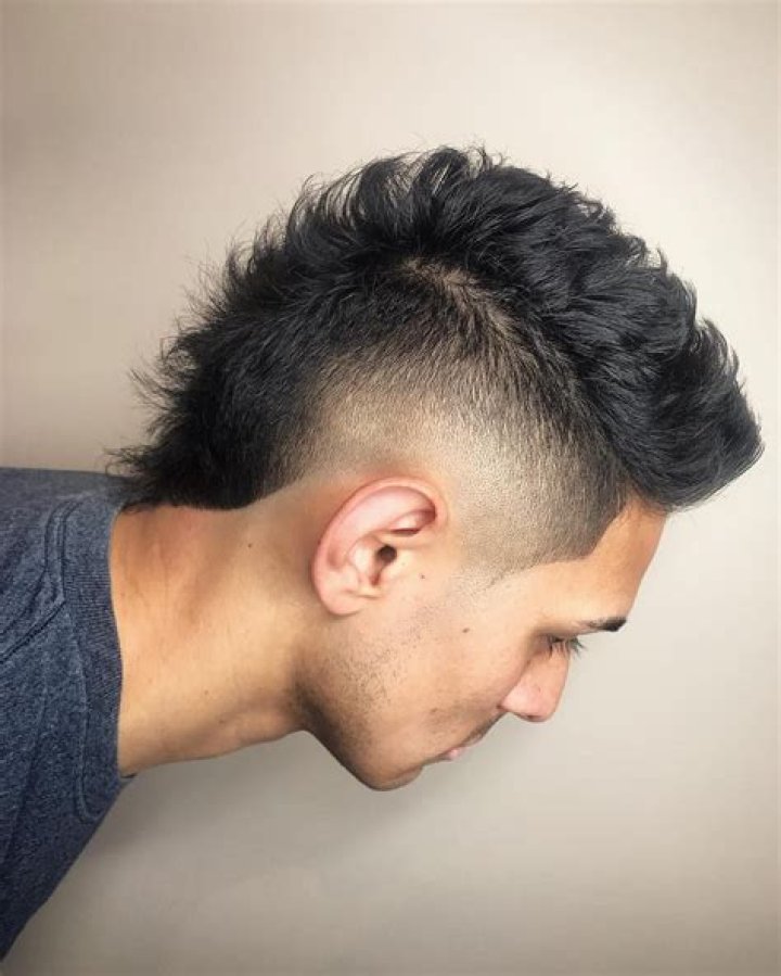 Faux Hawks Mohawk hairstyles men, Faux hawk