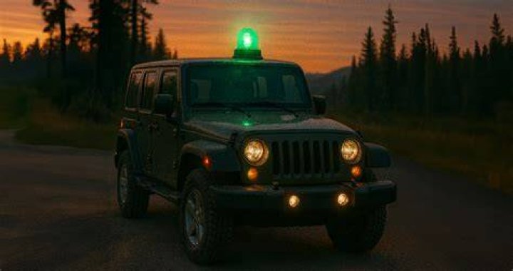 Flashing green light on a Blink Mini camera