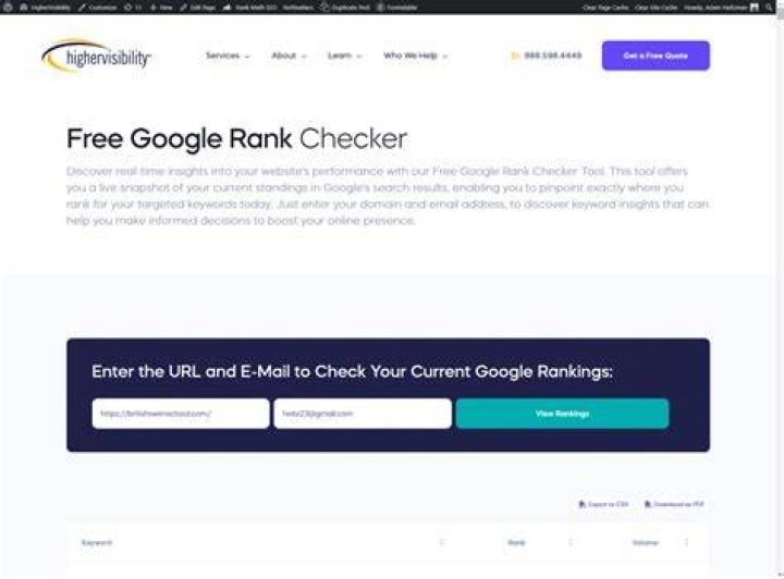 Free Google Rank Checker Any Location, Mobile or Desktop