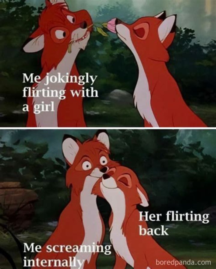 Funny me flirting meme joke QuotesBae