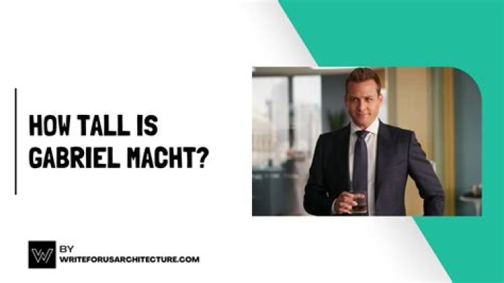 Gabriel Macht Height And Weight: All You Need To Know