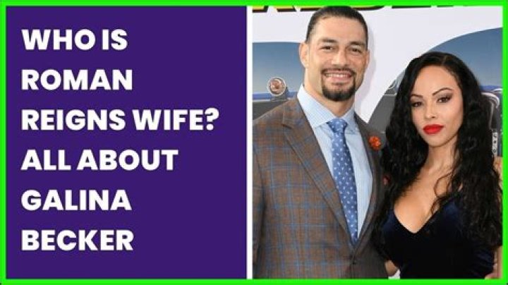 Galina Becker BioRoman Reigns Wife Power Sportz Magazine