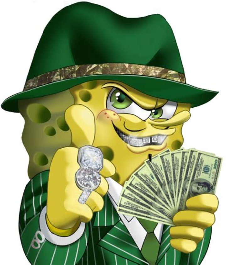 Gangster Spongebob HD Remake (Transparent PNG) Gangster SpongeBob