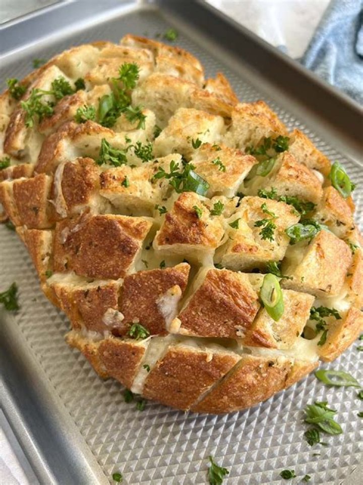 Garlic and Herb PullApart Bread The Tasty Bite