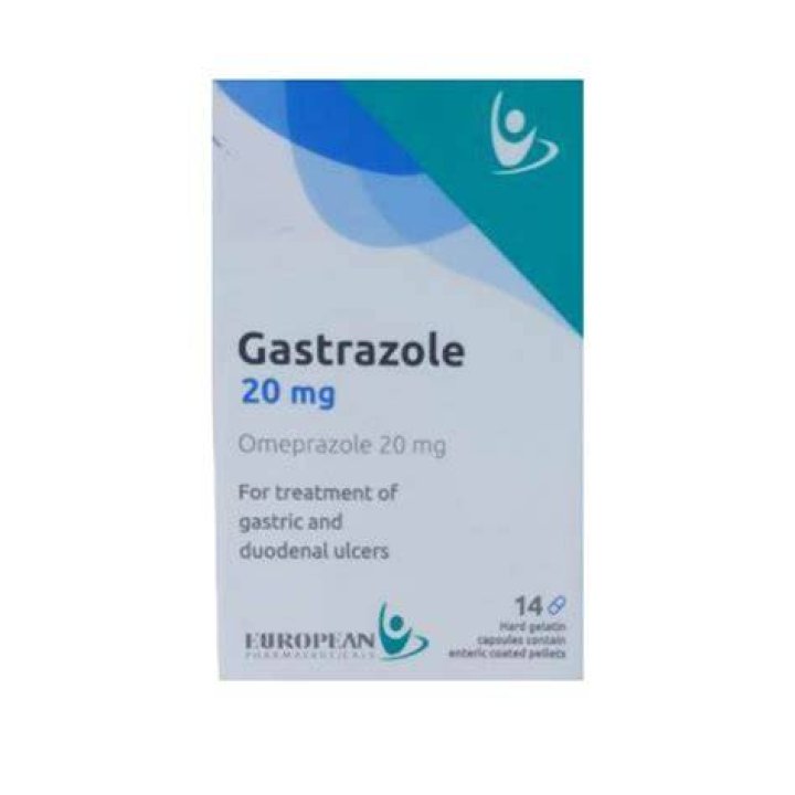 نشرة دواء جاسترازول Gastrazole لعلاج قرحة المعدة والحموضة
