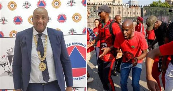 Gayton McKenzie praised the EFF's national shutdown