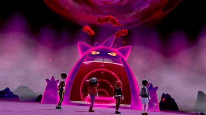 Gengar Gigantimax Sword and Shield Pokemon