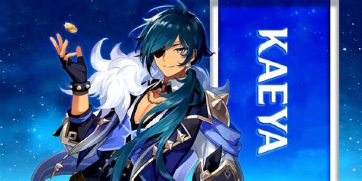 Genshin Impact Kaeya Banner Art