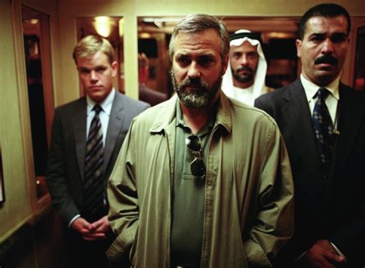 George Clooney, Matt Damon, and Brad Pitt in Ocean's Twelve