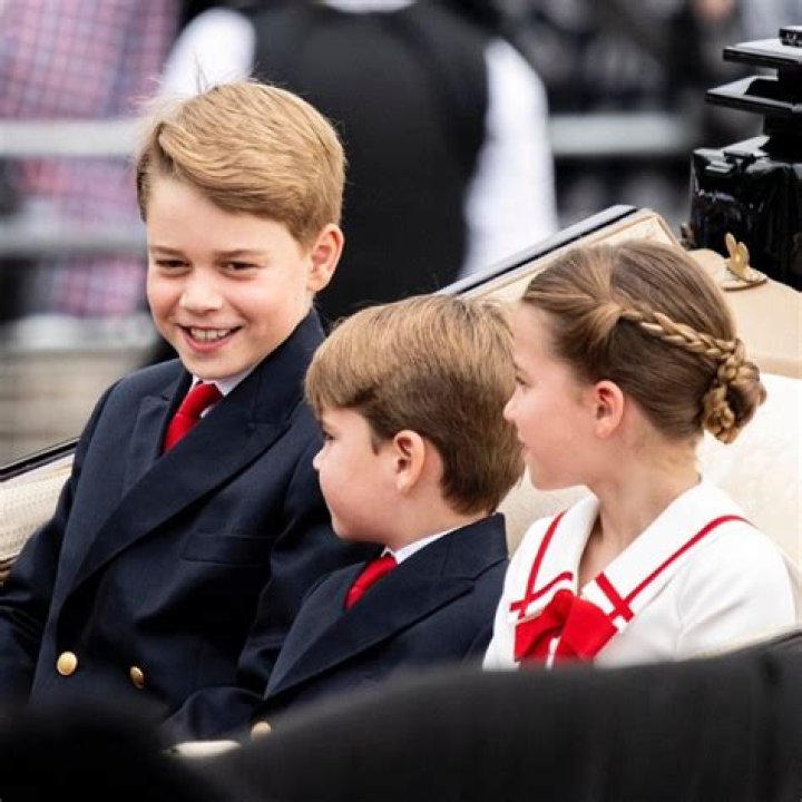 George excitedly IDs planes in magnificent 70-aircraft Trooping the Colour flypast as proud dad William tells him: 'Yes it is, good boy!' Photo / Getty Images