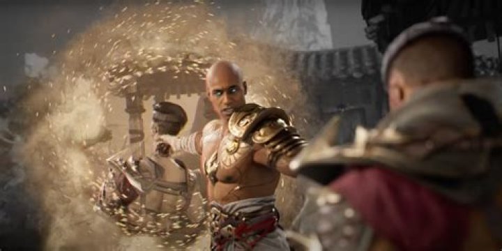 Geras Capturing Sub-Zero In Sand - Mortal Kombat 11