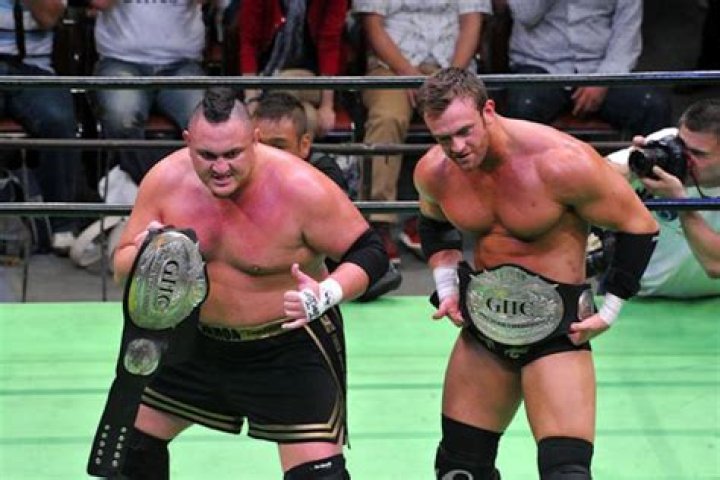 GHC Tag Team Champions Magnus & Samoa Joe